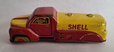 Georg Fischer GF 373 Shell-Tankwagen aus Blech - ''Penny Toy''