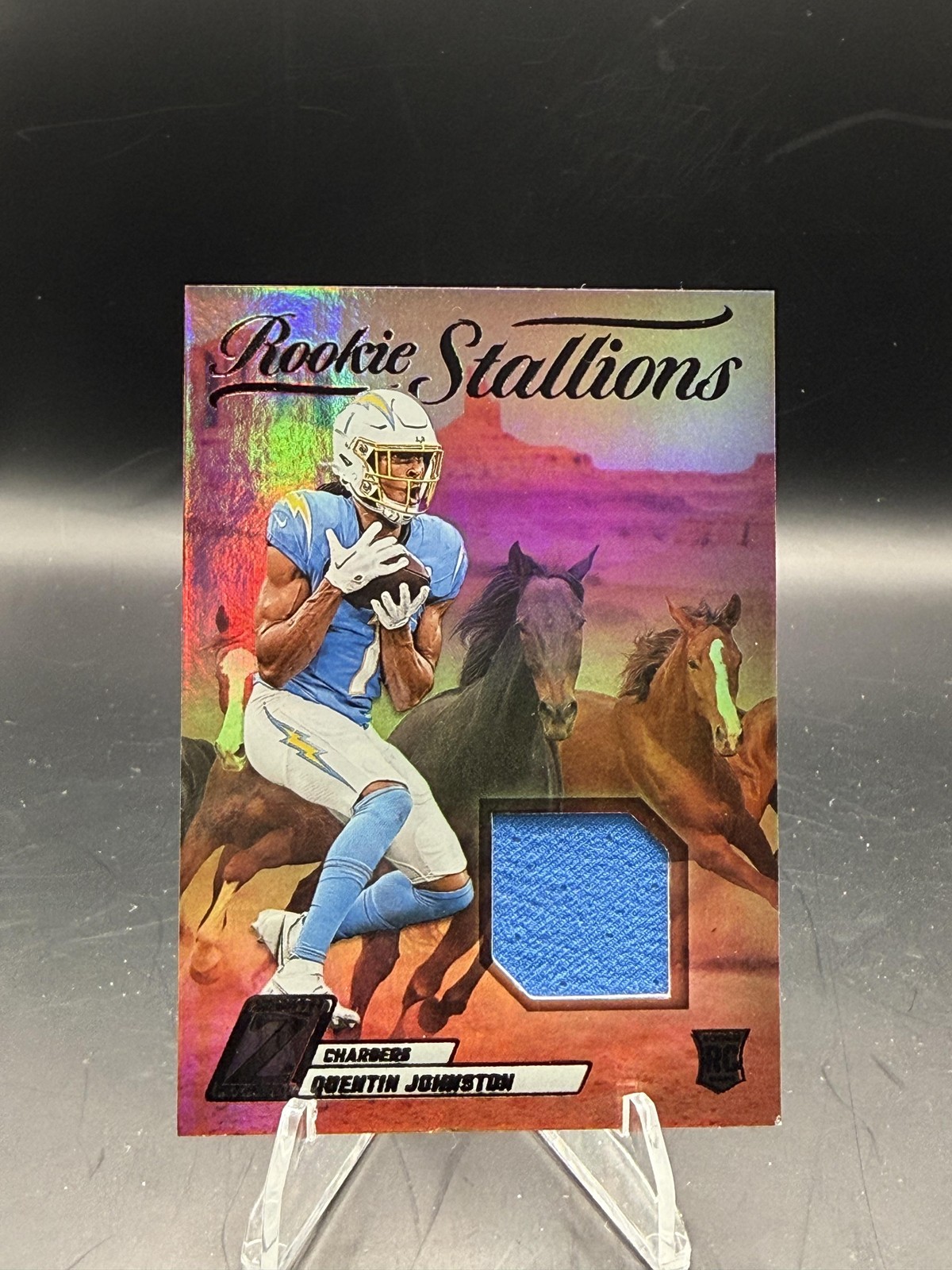 Quentin Johnston Panini Zenith Rookie Stallions Memorabilia #RSQJN Base