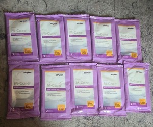 Stryker 7953 Sage M-Care Meatal Cleansing Cloths (2 cloths each) 10 packs!! 