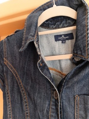 Dunkelblaues Jeanskleid 'Tom Tailor Gr 38