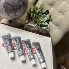 Marvis Whitening Mint Toothpaste 10 ml .5 fl oz Travel Size NEW X4