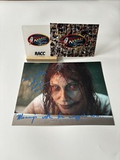 ALYSSA SUTHERLAND in-person signed autograph/autograph 20x25cm Evil Dead