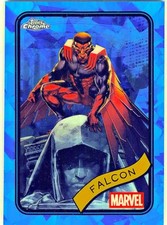 2025 Topps Chrome Sapphire Edition Marvel #80 Falcon