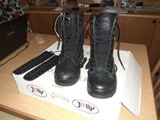 Anfibio Jolly Nero 41 In Gore Tex E Gomma Chiusura Stringhe/Cerniera Cod.6020/GA