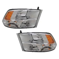 For Ram 1500 Classic 19-24 Headlight Set Driver & Passenger Side Replacement