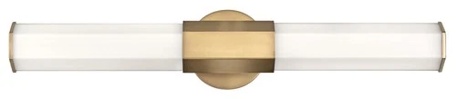 Hinkley Lighting 51152 Brass Facet 2-Light 26"W Integrated Led Bath Bar - Picture 1 of 4