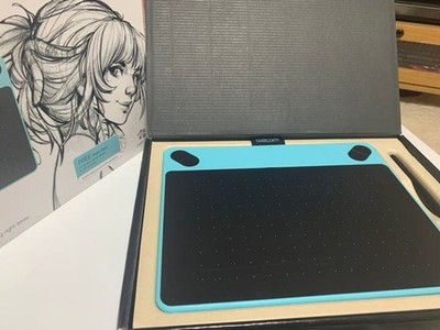 Wacom Intuos Draw Small CTL-490/B0 Mint Blue Digital Drawing Tablet