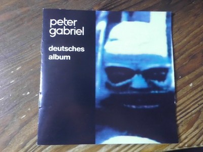 PETER GABRIEL CD: DEUTSCHE ALBUM (UK; Virgin   XPGCD 4)