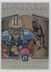 2017 Donruss Optic Rookie Gridiron Kings Alvin Kamara #11 RC