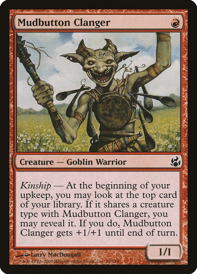 Morningtide Mudbutton Clanger MTG Magic the Gathering NM