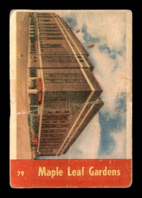 1955 Parkhurst #79 Maple Leaf Gardens   GOOD X2898182