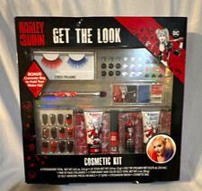 Harley Quinn Get The Look 66pc Makeup Kit Eyeshadow Lipstick Eyeliner Bag