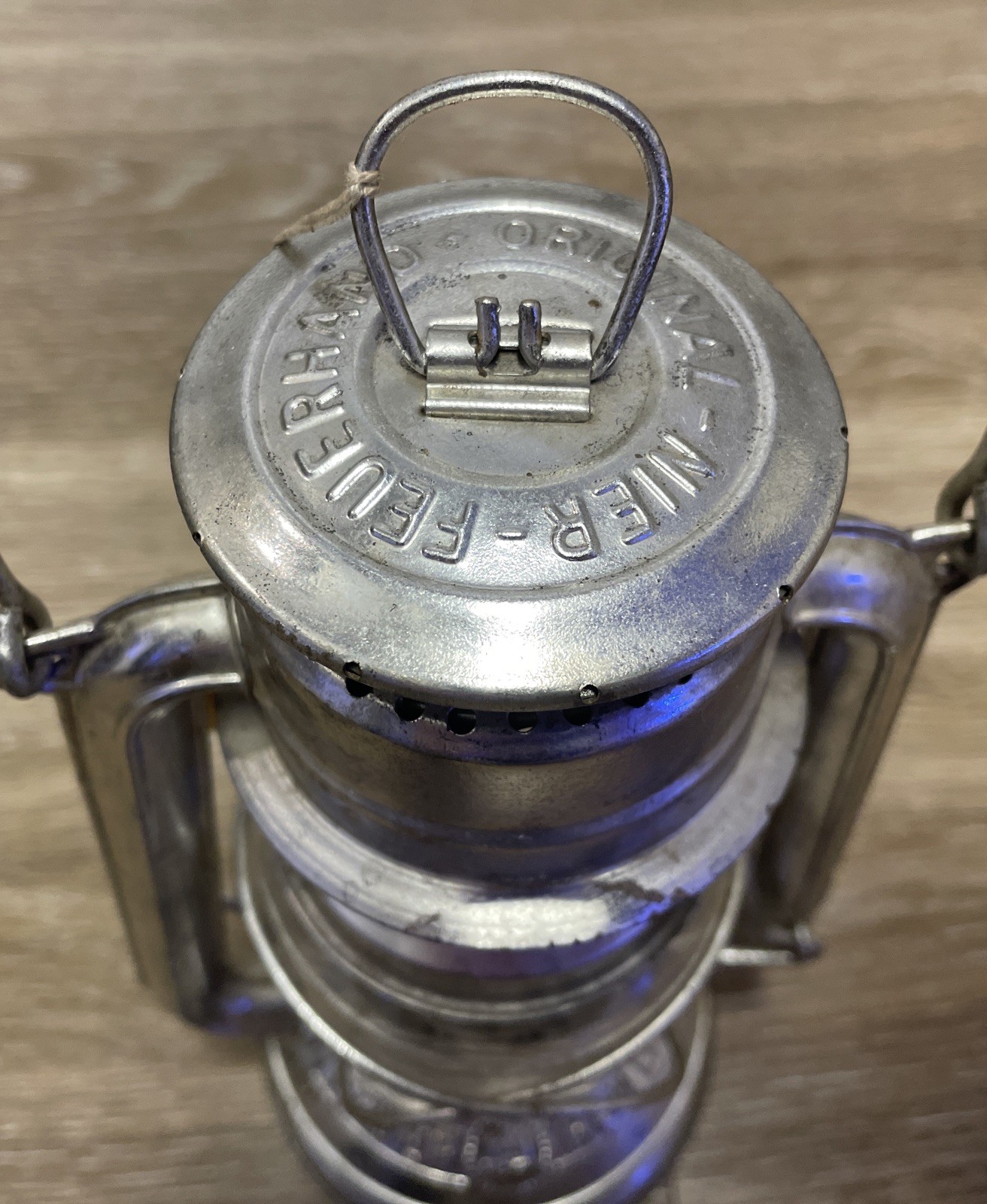 Rare 1st Edition Feuerhand Lamp 275 Western Germany Lantern Original Nier Patent