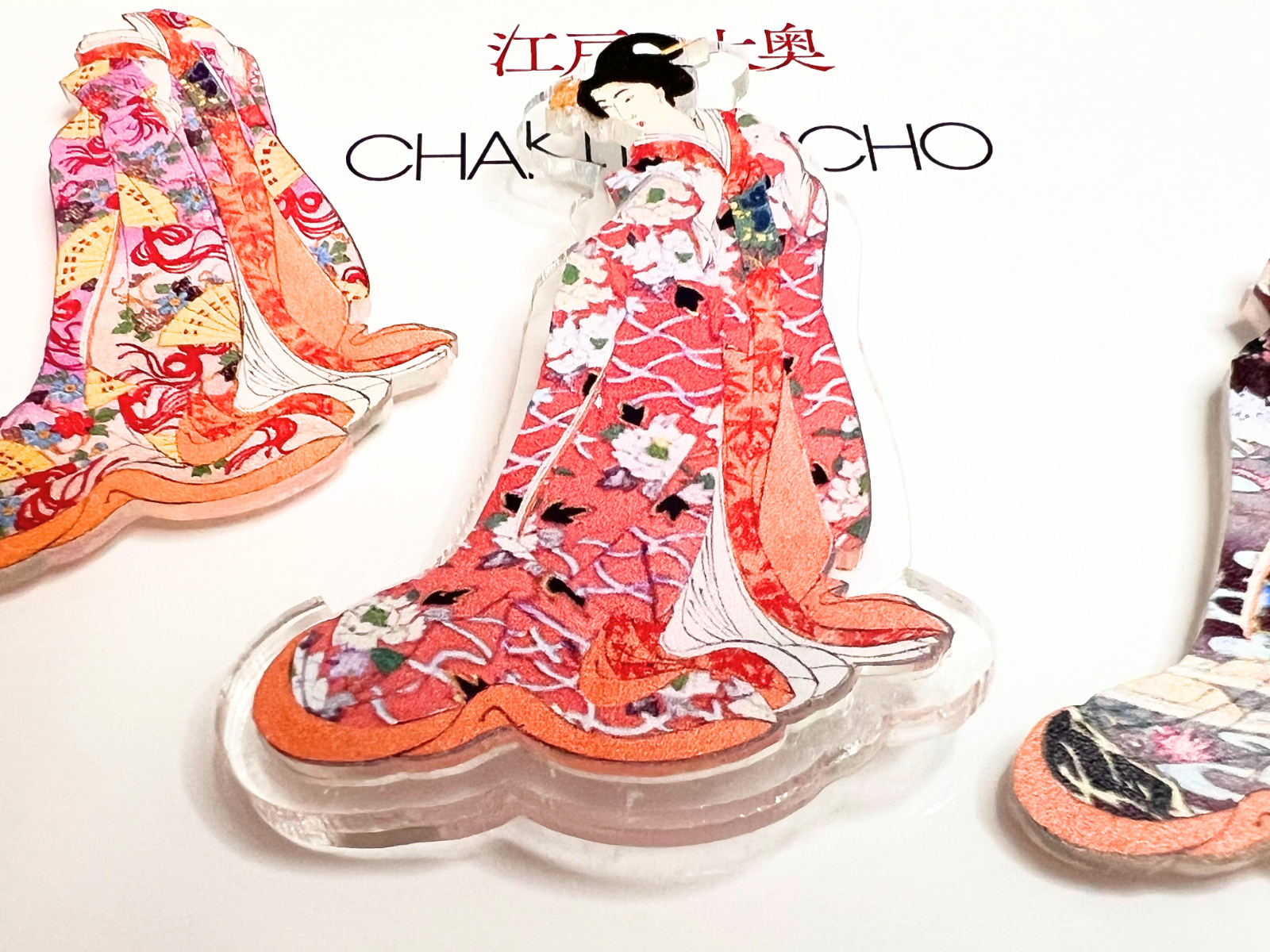 [Limited to 100 sets] Dress-up Ooku Brooch CHAKIRACCHO Special Collaboration