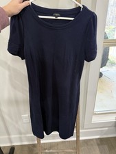Talbots Women’s navy blue short-sleeve dress Size LP