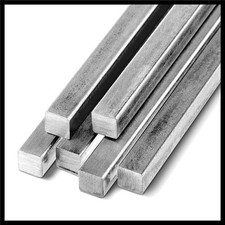 6 Pieces A36 Square Steel Key Stock 5/16" x 5/16" x 12" for DIY Industrial Use