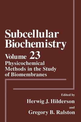 Hilderson - Physicochemical Methods in the Study of Biomembranes - New - X555z