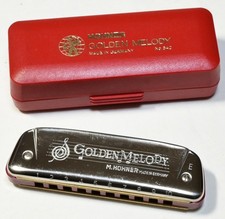 Hohner Golden Melody E Harmonica Made in Germany Unplayed, New 66