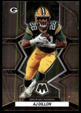 AJ Dillon 2022 Panini Mosaic #71 Packers NFL READ FREE SHIPPING AutographDen