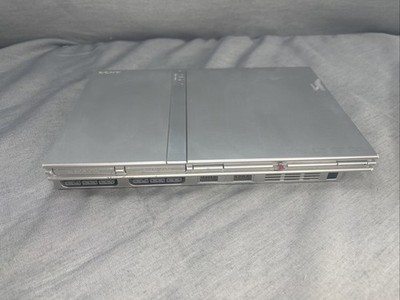 Sony PlayStation Slim Ps2 SCPH-79001 Silver System Console for Parts 