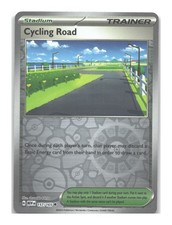 Cycling Road 157/165 Pokemon SV: Scarlet & Violet 151 Reverse Holofoil NM