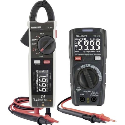 Set - VOLTCRAFT VC-23+VC-331 Hand-Multimeter digital CAT III 600 V Anzeige