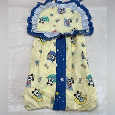 Vintage 1996 Disney Baby Mickey  Co. Diaper Stacker / Nursery Organizer   Rare 