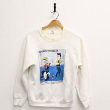Vintage I've Been Attacked Fishing Funny Sweatshirt Medium