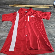 Vtg Bowling Shirt Nat Nast Small Medium