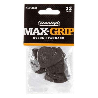 Dunlop 449P1.0 Nylon Max-Grip Picks 1,00 mm - Plektren Set