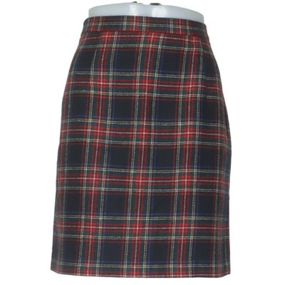 Eriks Fabriker, Rock, Größe: M, TESS TERTAN SKIRT, Blau/Rot/Mehrfarbig #KD4
