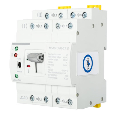 Automatischer Transferschalter ATS G2R 4P 63A DIN-Schiene Dual Power