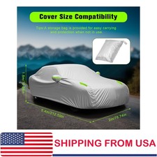 Xxxl Large Car Cover Sedan Waterproof Sun Rain Uv Dirt Resistant 540cm