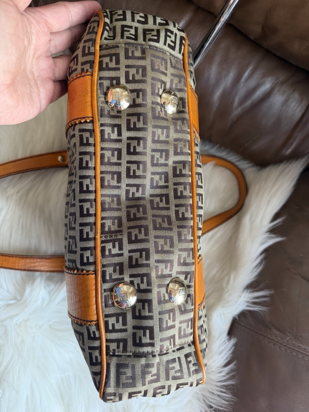 Fendi Brown Authentic - image 12