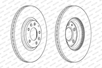 2X Bremsscheibe Vorderachse FüR Mazda 3 6 Station Wagon Stufenheck Hatchback