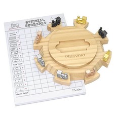 Mexican Train Dominoes Accessories, Mexican Train Dominoes Set 3 PCS- 1* Pine...