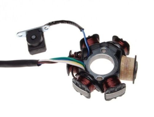 Stator magneto 6 bobines pour ATV 110cc sans rotor allumage quad