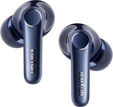 EarFun Air Pro 4 Adaptive Hybrid Noise Canceling Wireless Earbuds, Royal Blue