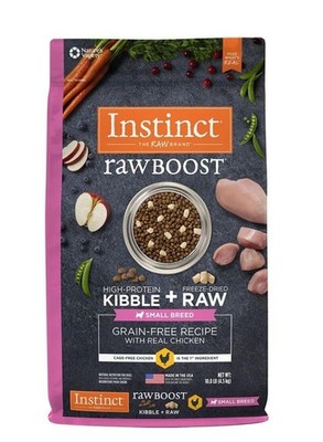 Instinct Raw Boost Small Breed Grain Free Recipe with Real Beef Natural Dry