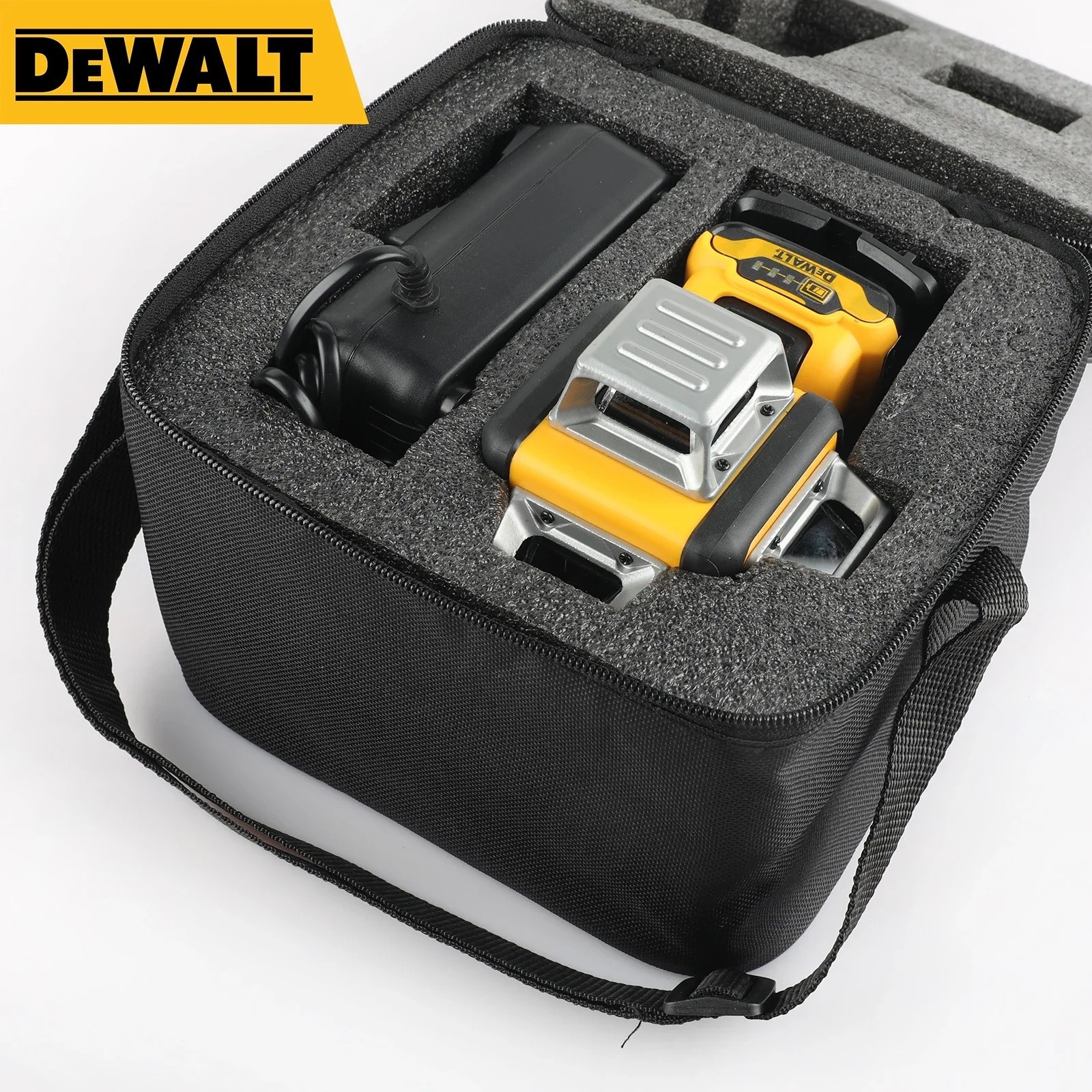 DEWALT DW089LG Niveau Laser Vert 360 Autonivelant Outil Traçage 12 Lignes