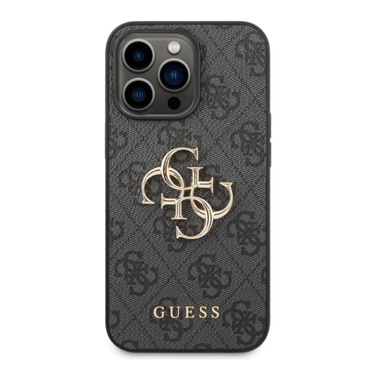 Coque rigide Guess iPhone 14 Pro anti-rayures au look logo 4G