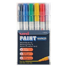 Uni-Paint 63721 Industrial Marker, Fine Point...