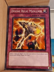 Divine Relic Mjollnir STOR-EN066 Storm of Ragnarok 1st Edition Common