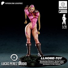 Minifigure statua GK non dipinta modello stampa 3D in resina Cammy SF alta 8 cm