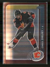 2002-03 Topps Chrome #31 Chris Drury Calgary Flames TW6180