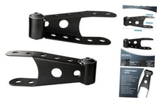2-3" Suspension Rear Drop Lowering Shackles: Replacement for Chevy Silverado