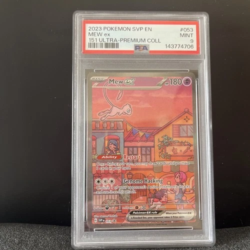 Pokémon TCG S&V 151 Ultra Premium Collection Black Star Promos Mew EX SVP53 PSA9