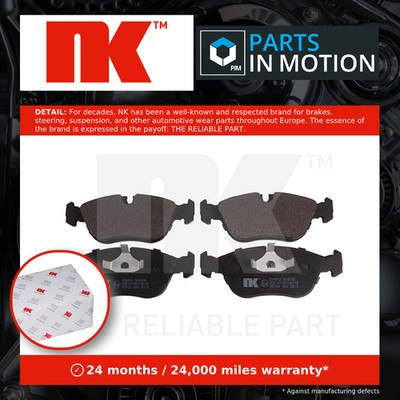 Brake Pads Set fits VOLVO 850 2.5D Front 95 to 96 NK 271587 2715878 271859 New