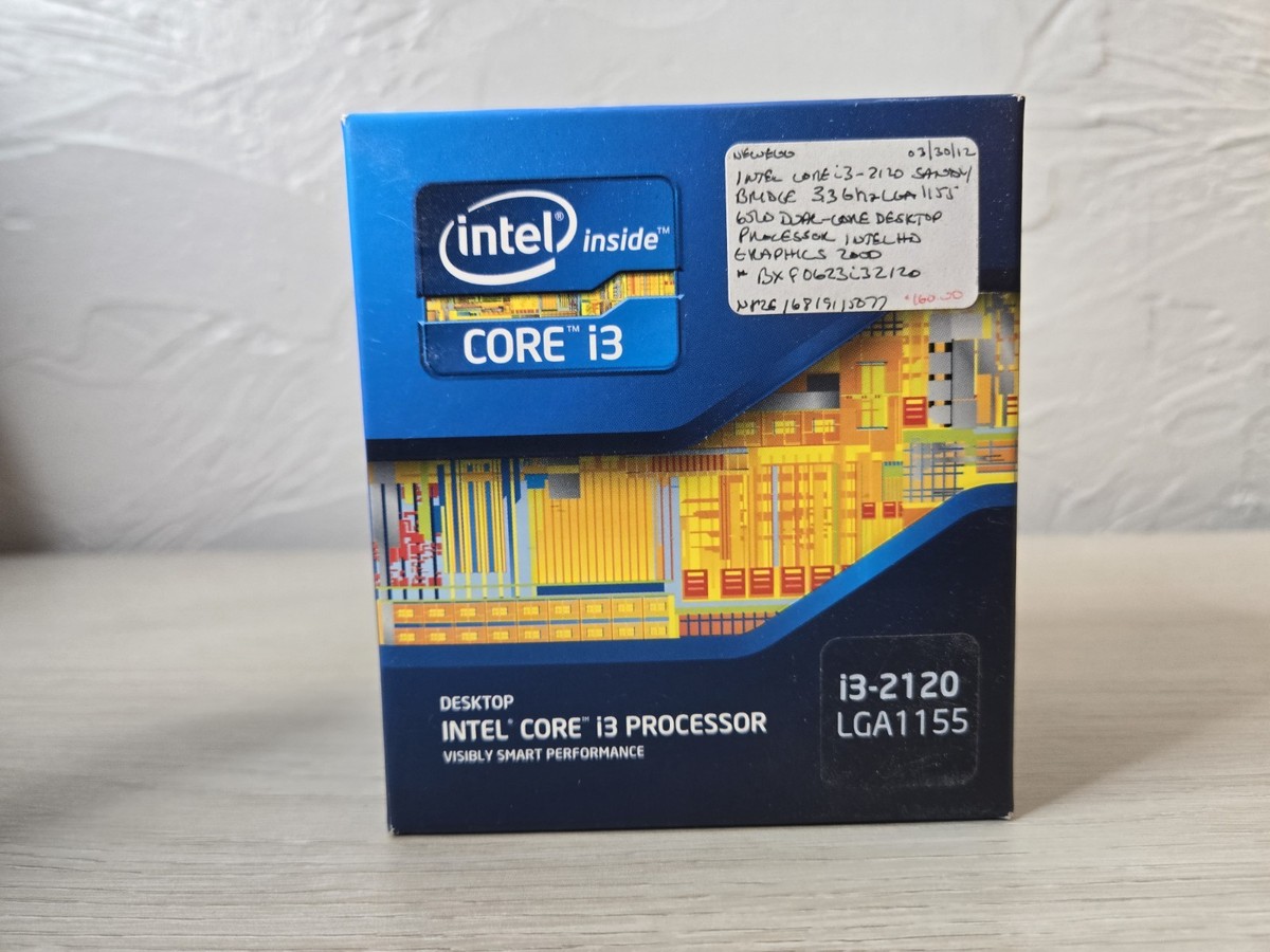 SEALED Core I3-2120 LGA1155 Processor CPU J116 | eBay
