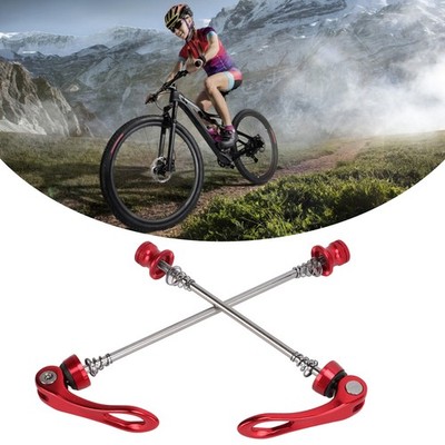 2Pcs Bicycle Quick Release Lever Removable Easily Replace Light Weight 4 Colors